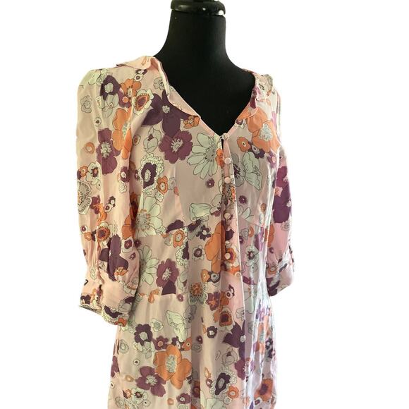 For Love and Lemons Magnolia Trapeze Mini Dress size S - Picture 4 of 10